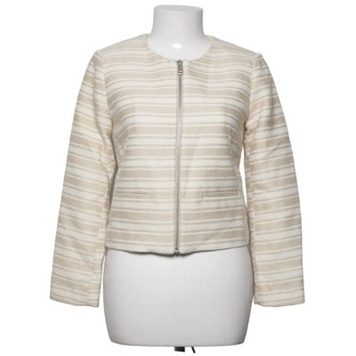 STOCKH LM, Jacke, Damen, Größe: 36, Beige/Weiß, Baumwolle/Polyester/Viskose #opP