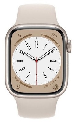 Apple Watch Series 8 41mm GPS + Cellular   Starlight Unlocked HIGH BODY Wear