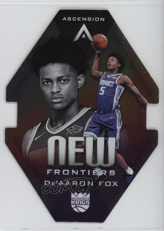 2017-18 Panini Ascension New Frontiers Die-Cut De'Aaron Fox #NF17 Rookie RC