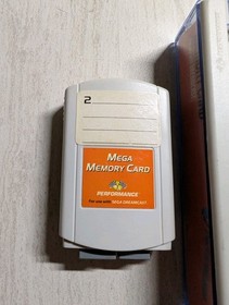 Performance Memory Card for Sega Dreamcast 800 Blocks Third Party