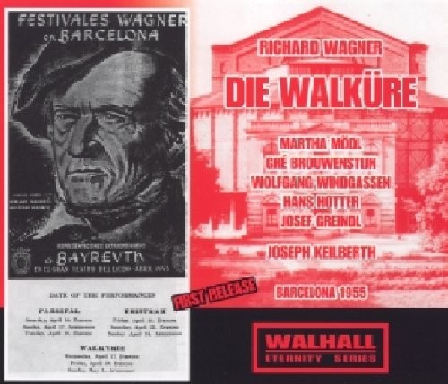 Die Walkure (Keilberth, Milkovic, Hottor, Greindi) (CD) Album
