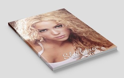 Shakira Brief Biography Photo Book in 2 versions soft/hardback