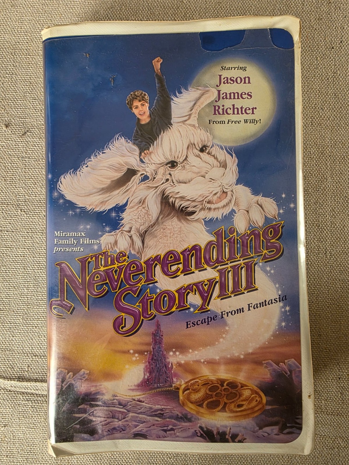 The Neverending Story III Escape From Fantasia VHS Movie 1997