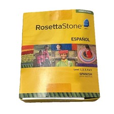 Rosetta Stone Spanish Latin America Levels 1  5  Homeschool Edition V3 2009