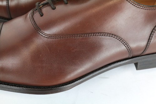 Chaussures Oxford Pour Hommes SUITSUPPLY EU44,5/UK10,5 À Lacets En Cuir Marron - Picture 15 of 17