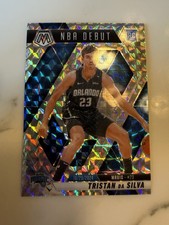 2024-25 Panini Mosaic - NBA Debut Tristan da Silva #266 Mosaic Prizm (RC)