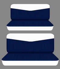 Fits 1949 to 1958 Pontiac Chieftain 4door Front and Rear bench seat covers