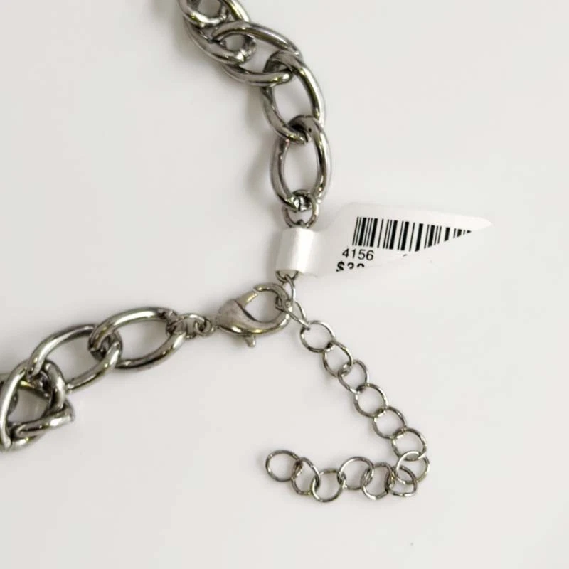 16" Anthropologie Boho Bib Statement Necklace Retro Women Party Vacation Jewelry - Image 4 of 4