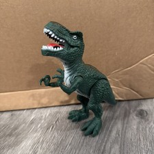 Tyrannosaurus Dinosaur Green 6 T Rex Screams When Arm Pulled Needs New Batterys