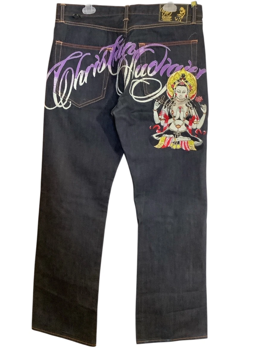 Christian Audigier Denim Regular Jeans for Men for sale | eBay