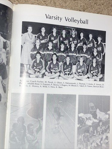 Antigo High School Yearbook 1989 Some Inscriptions Inside - Picture 13 of 13