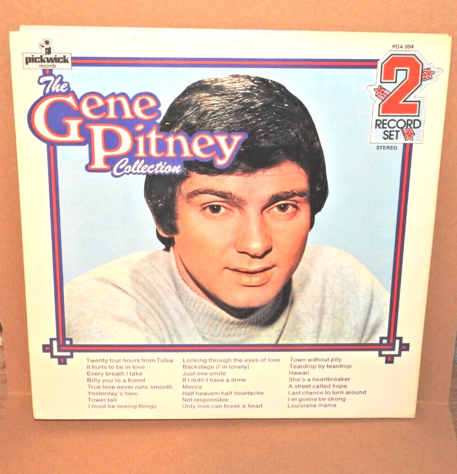 The Gene Pitney Collection - 1974 UK Vinyl Double Gatefold LP Excellent copy Foto 2 de 4