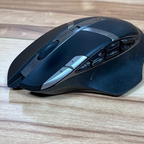 FOR PARTS Logitech G602 Gaming Wireless Mouse No USB Receiver Lights Up - Picture 6 of 20