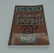 Werewolf the Wild West - Laws of the Wyld West a Mind's Eye Theatre RPG Book NEW