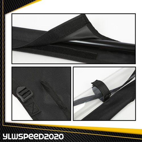 Rear Panel Waterproof PVC Fit For 2016-23 Honda Pioneer 1000 /1000-5 UTV Fabric - Picture 7 of 9