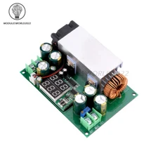 DC-DC 12~80V to 2.5~50V 20A Adjustable Buck Step-Down Module with Display 600W