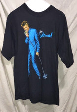 VINTAGE Rod Stewart All Rod All Night Shirt 90s LARGE Tour 9- PRE-OWNED