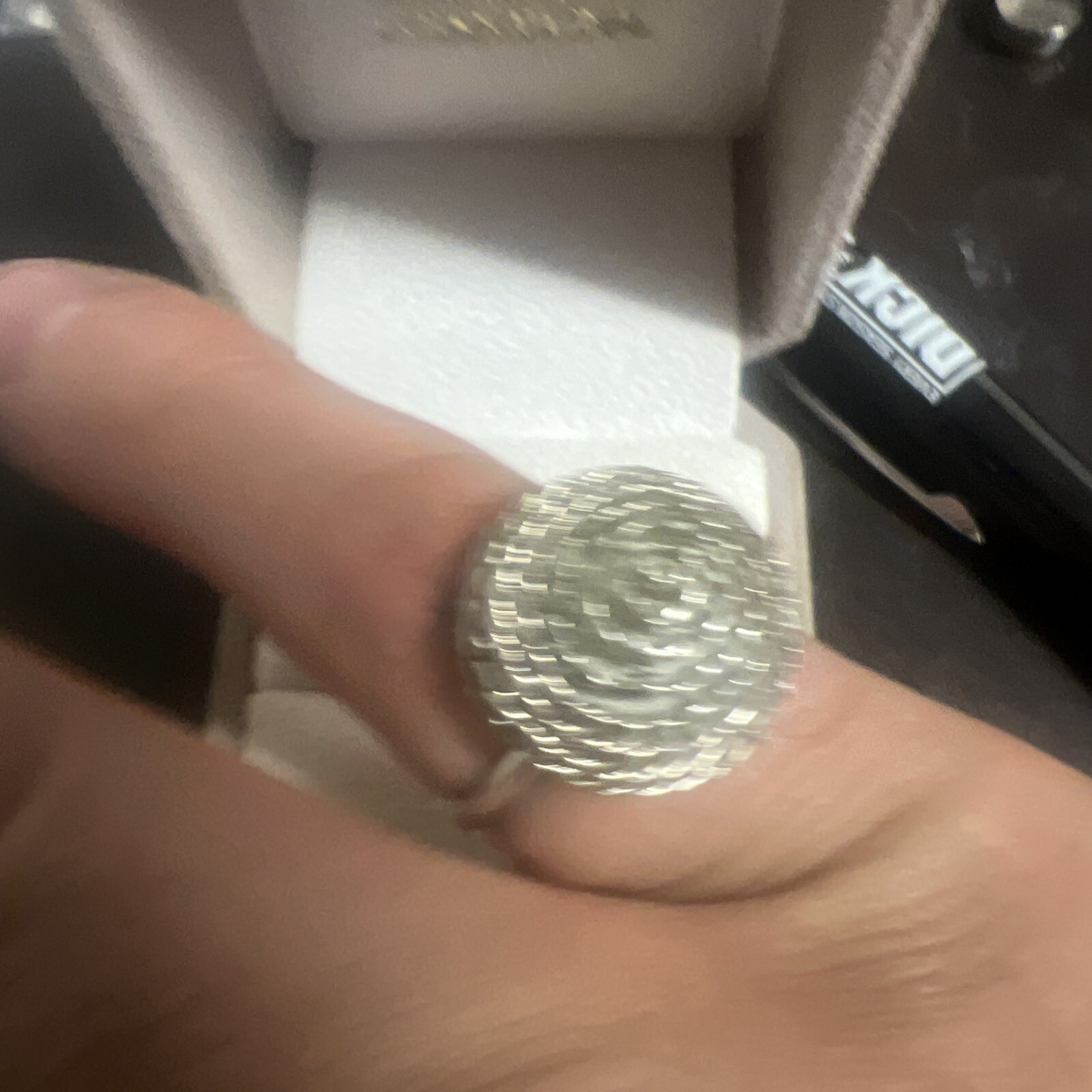 Stunning Sterling Silver Ring , Adjustable - image 5