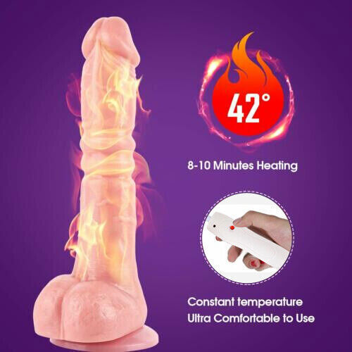 Thrusting-Dildo-Real-G-spot-Stimulator-Massager-Women-Masturbation-Vibrator-Sex - Bild 9 von 9