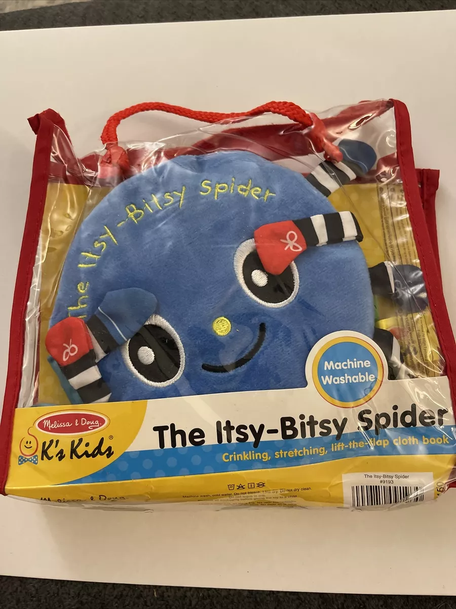 Melissa And Doug The Itsy Bitsy Spider Plush Baby Book OC7