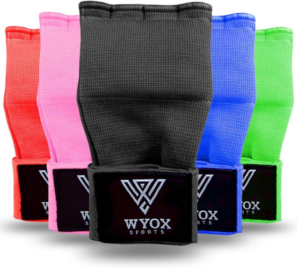 WYOX Boxing Hand Wraps Gel Knuckle Padded Inner Elastic Quick Wraps Fist Protect eBay