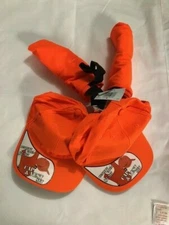 Pack of 2 Paramount Outdoors Hunting Cap and Vest high Vis Orange