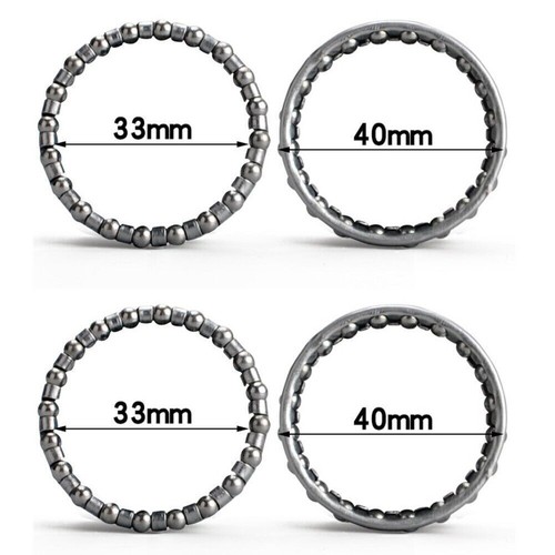 4× Cuscinetti per bici da strada con gabbia a sfere per serie sterzo da 40 mm - Foto 2 di 12