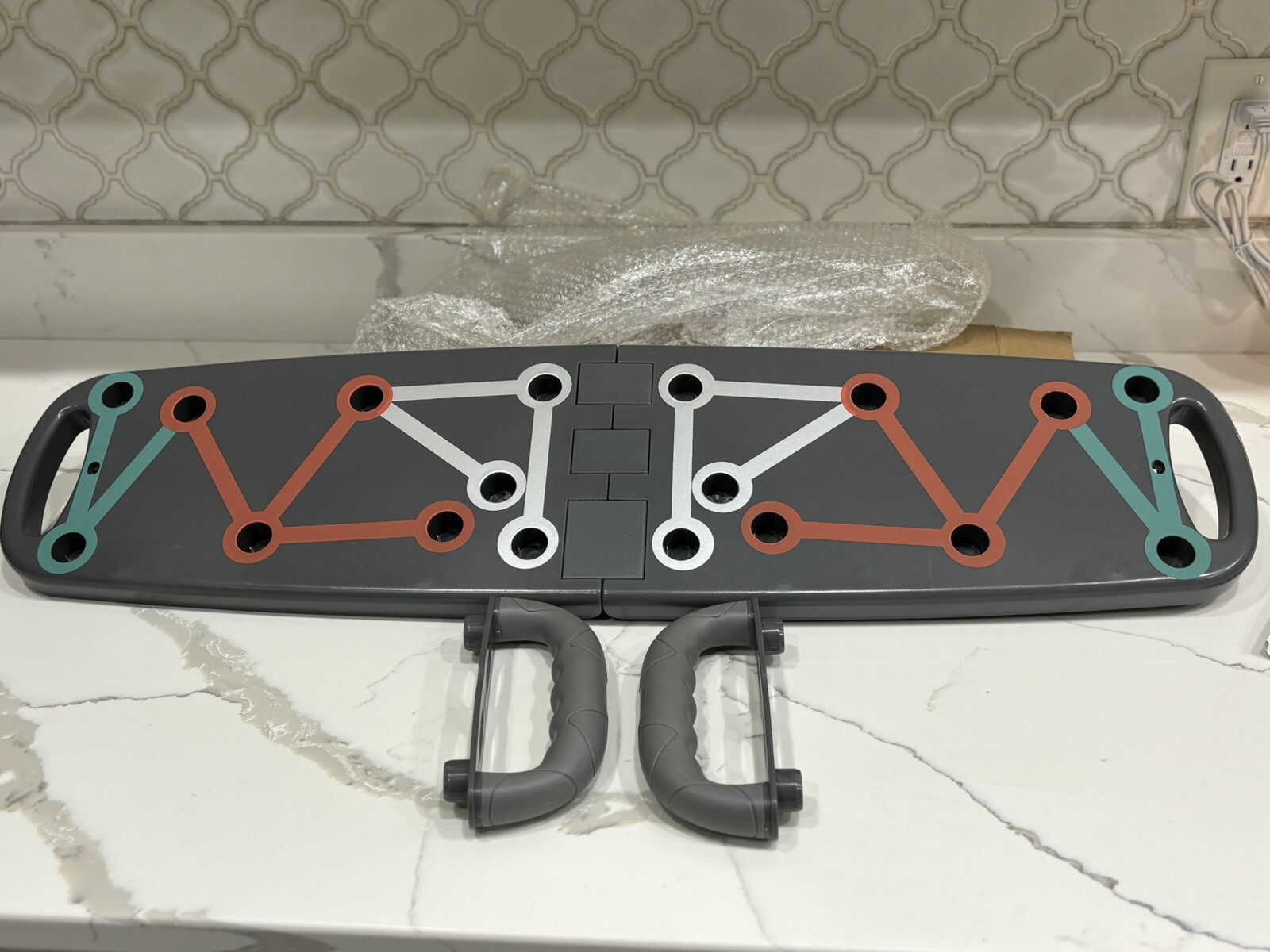 Push up Board Multi-Function Pushup Bars Handles Portable Foldable Workout