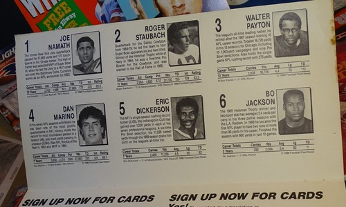 Football Junk From Storage - Photos, Stickers, Schedules, Cards, etc. - Picture 3 of 14