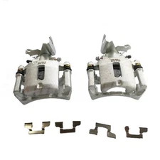 2PCS Rear Left &Right Brake Calipers W/ Bracket for 05-14 Ford Mustang Base GT