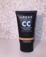 Lorac Color Correcting Cream Cc2 Medium 1.23 Oz. Full Size Lorac Color Correcting Cream Cc2 Medium 1.23 Oz. Full Size