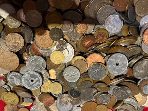 mw2 - Lot of 1 Pound World - Foreign Coins - Unsearched -Free Shipping ! - Picture 8 of 8