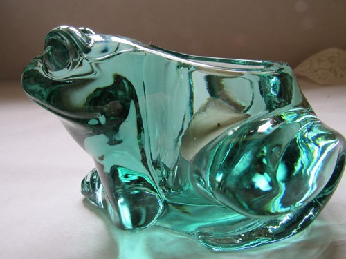 Candelabro Indiana Green Glass Frog Tealight - Imagen 5 de 10