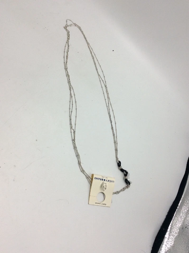 $39 Lucky Brand cadena soleada a tono plata gafas máscara cadena chian B70M Foto 4 de 4