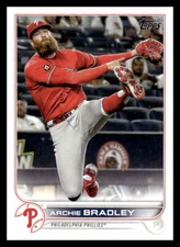 2022 Topps  Archie Bradley #10 Philadelphia Phillies Baseball Card