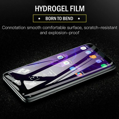 For Apple iPhone 11 Pro Max XR Xs 8 7 Front+Back Hydrogel Screen Protector Film - Picture 7 of 12