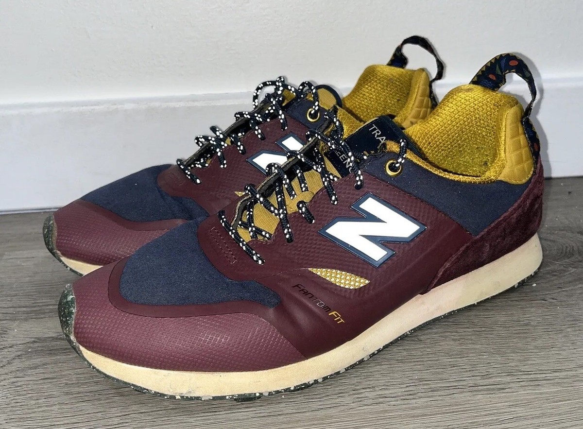 New Balance Mens Trailbuster Re-Engineered Hike Maroon Blue/Yellow Sz 13 TBTFHBN NEW BALANCE TRAILBUSTER RE-ENGINEERED – Premier main image 2