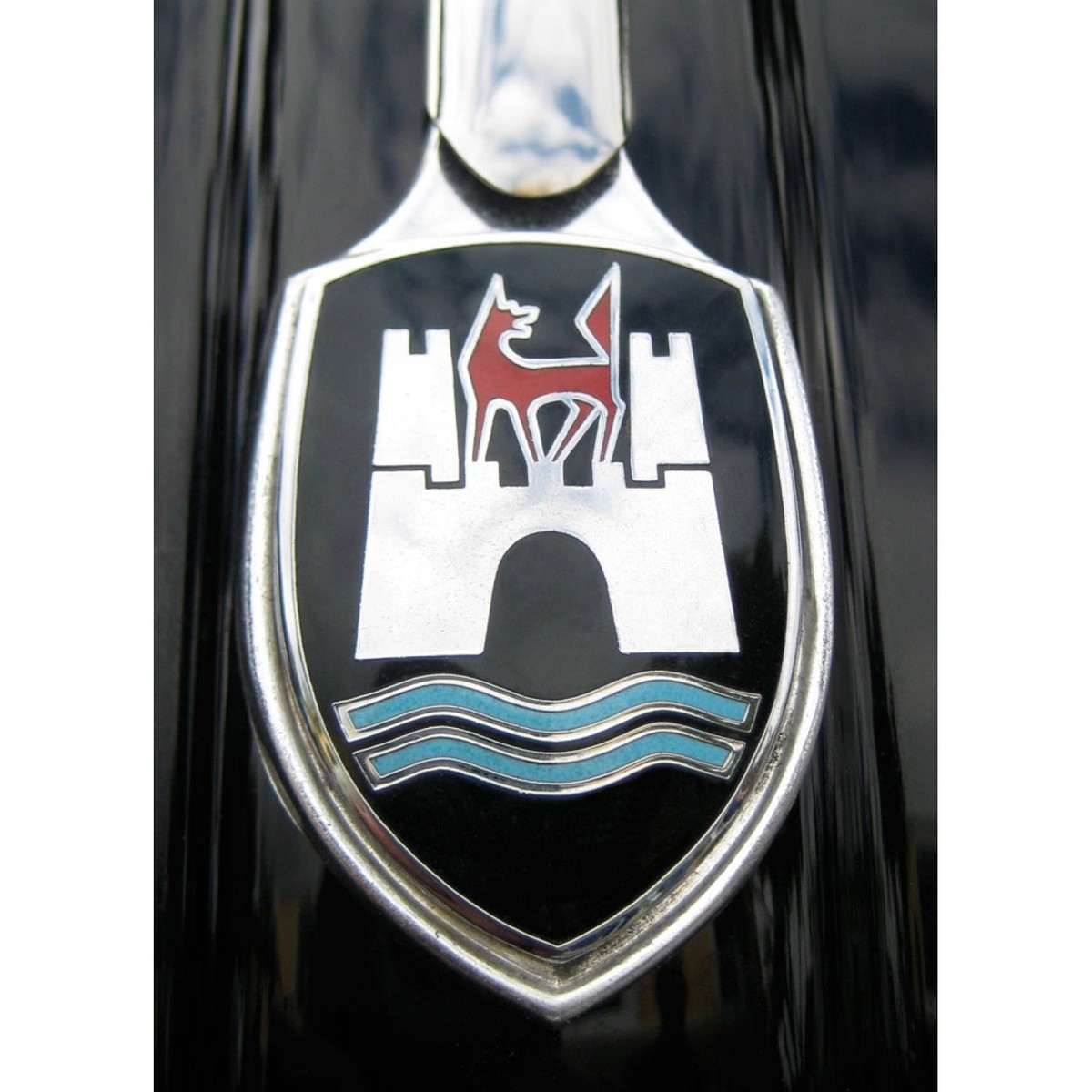 Volkswagen Emblem Badge Hood Wolfsburg Type1 Beetle 1950s ,1953