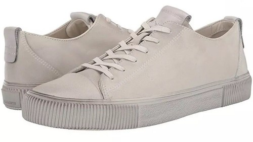 allsaints base leather sneaker