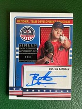 2023 Panini USA Baseball Stars & Stripes Boston Bateman RC Patch Auto RPA /3