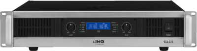 IMG Stageline STA-225 - 2-Kanal Stereo-PA-Verstärker, 700 W RMS mit Limiter