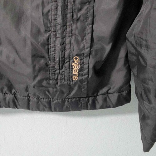 Calvin Klein Women's Black Windbreaker Jacket Size SP 20822-0571 - Picture 4 of 9