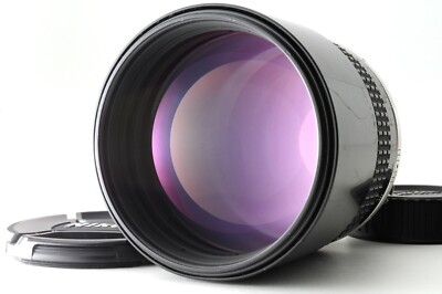 Mint] Nikon Ai-s 135mm F2 Telephoto Prime Lens MF SLR w/Cap from
