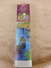 5d Diamond Picture Black Swan On Lake 30x40cm New In Box