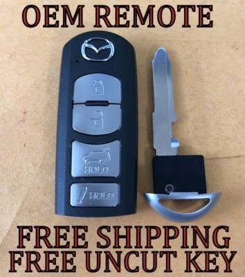 OEM 16-20 MAZDA CX-5 CX-9 SMART KEY PROXIMITY REMOTE FOB WAZSKE13D01 TKY2-67-5DY