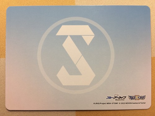 Morizuki Suzumi MEMORIAL LOBBY TOKEN Wixoss Blue Archive Collab Full-Art Card NM - Picture 3 of 3