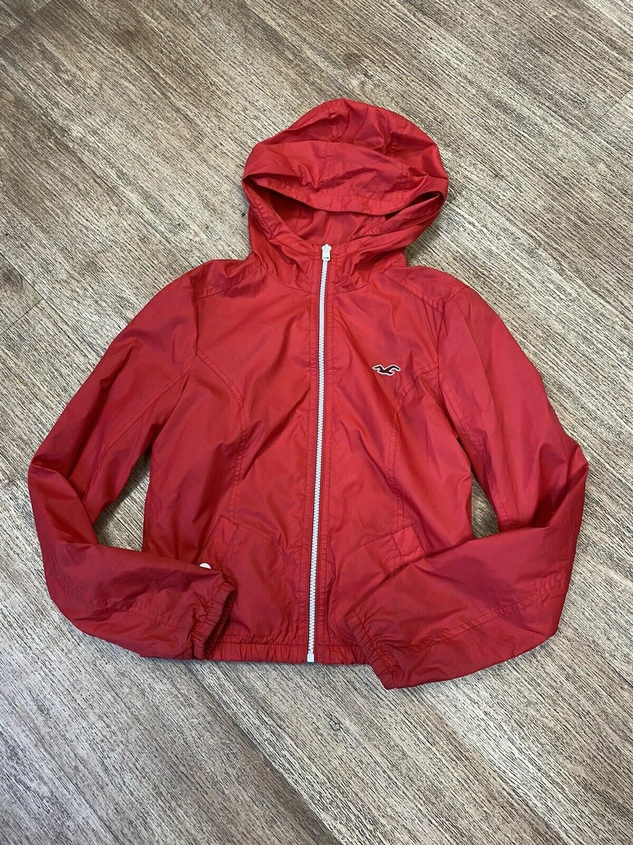 Hollister Womens Red Jacket XS
