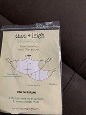 NIP Face Mask w/ filter pockets  by theo & leigh