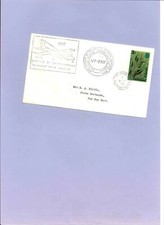 Falklands Islands cover Port Stanley 5 NO 79 First mail carried by Britten Norma