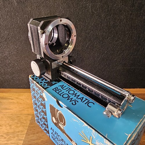 Vintage Soligor Autoflex Automatic Bellows In Box With Instructions - Picture 2 of 8